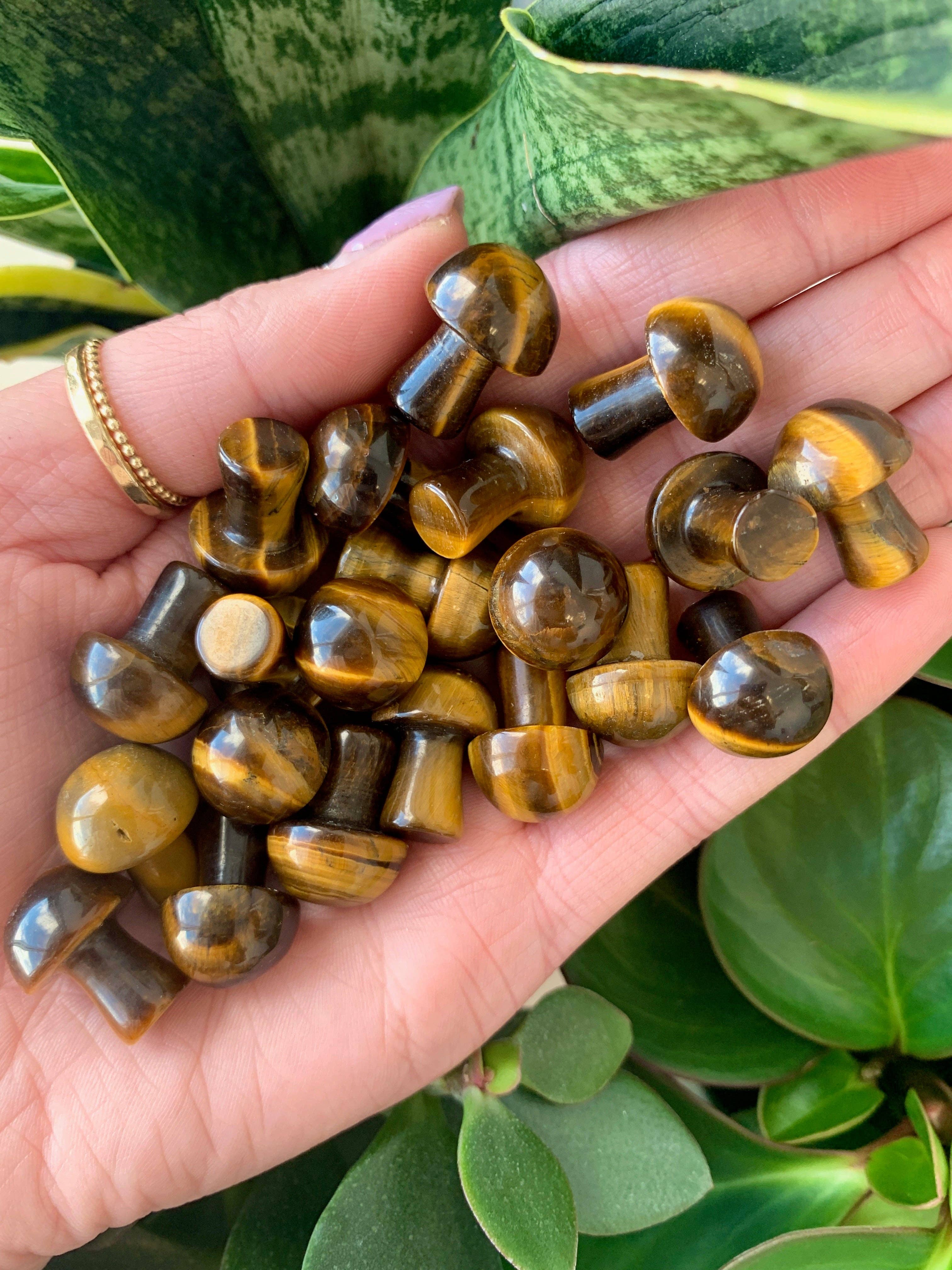 Crystal Vibes Inc. - Vendita all'ingrosso Pietra/cristallo spirituale - Mini intagli a forma di fungo7