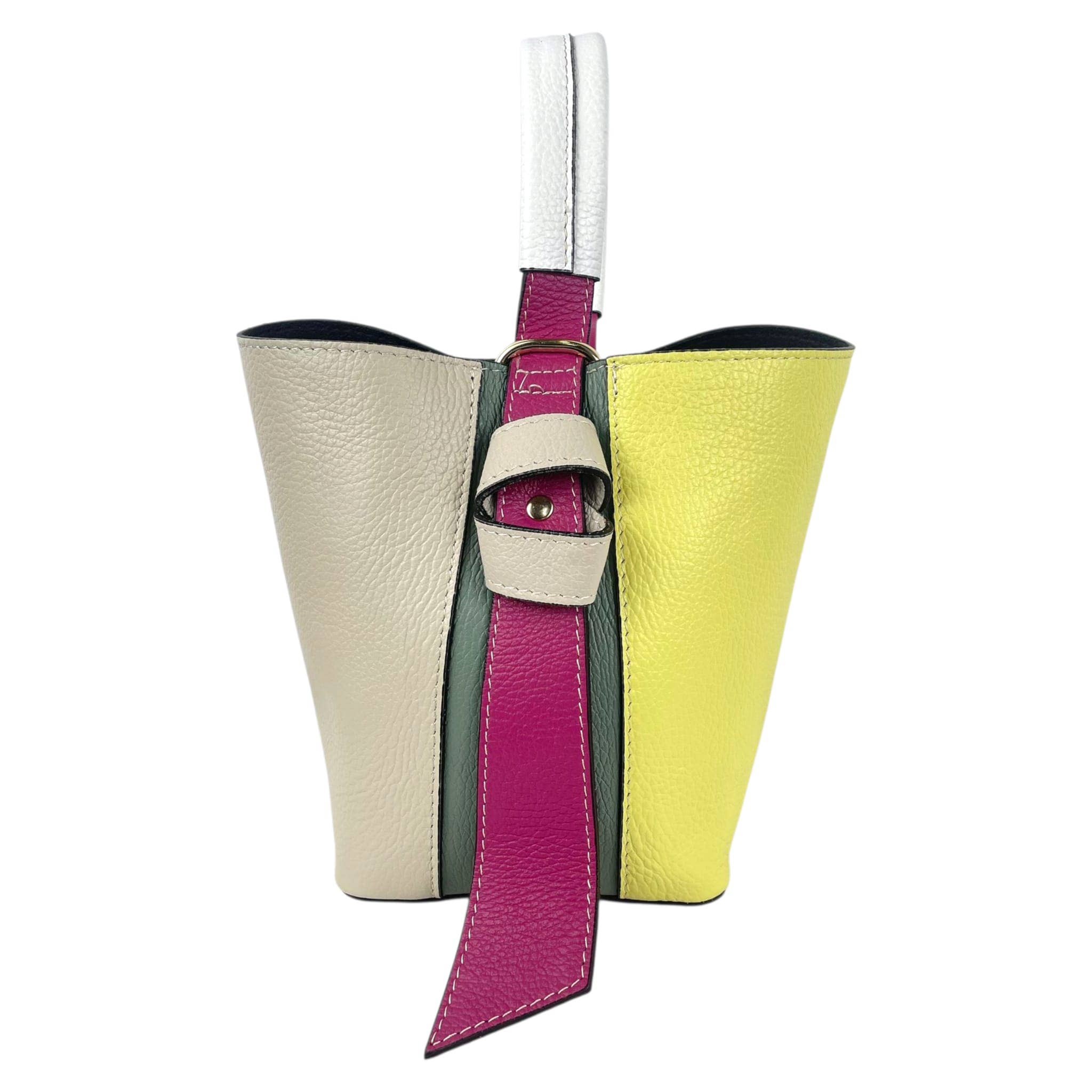 Chenson & Gorett - Wholesale Top Handle Bag - Women's - Multicolor and Exclusive Leather Bag with Women's Inner Bag36