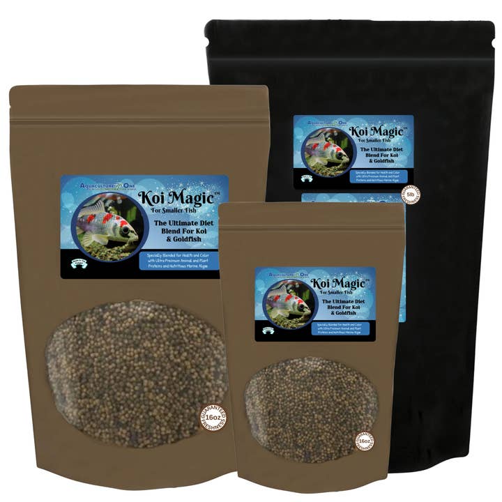 Aquaculture-One Koi Magic pour les petits carpes koi/poissons rouges pour la vente par TropicZone