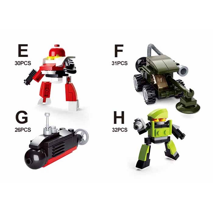 Texas Toy Distribution - Wholesale Building Set - Kids - Builder Master, 12pcs in One Display Building Bricks 323 Pcs5