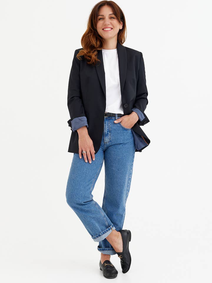 CAPSULE by Agnė Gilytė - Wholesale Blazer - Women's - Blazer 'New NEW YORK' | premium quality wool mix2