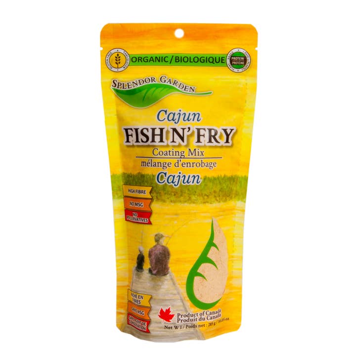SG ORG. Rivestimento Fish N'Fry Mix_Cajun 12/285g per la vendita all'ingrosso da parte di Star Wholesale Ltd.