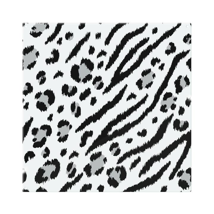 Zebra & Leopard Print Splash Back for wholesale by Benjamin Tate Design