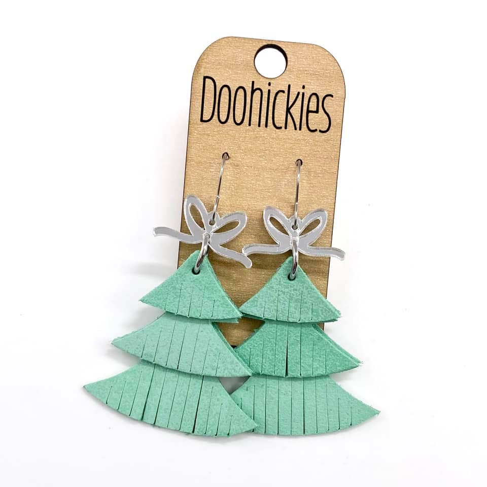 Doohickies – Großhandel Ohrhänger – Fa La La Fringy Trees - Weihnachtsohrringe1