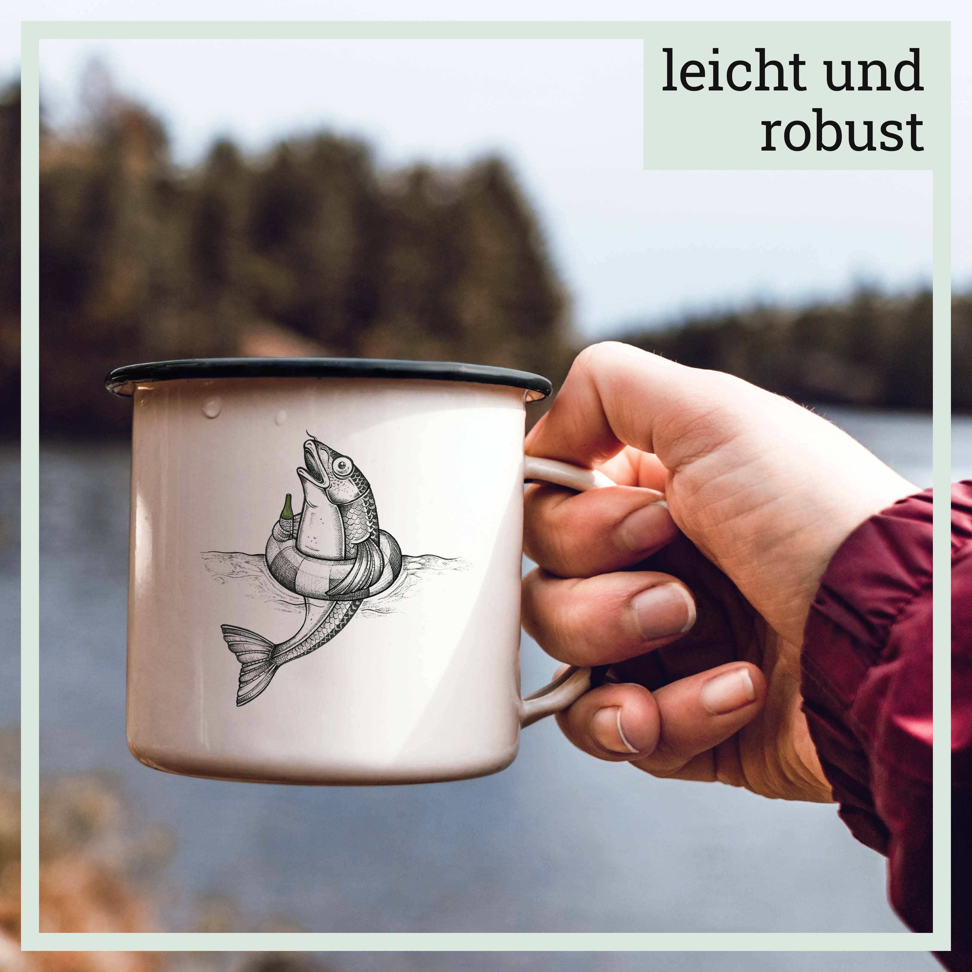 LIGARTI – Großhandel Kaffeebecher – Emailletasse – Bernd4