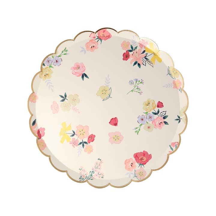 Meri Meri – wholesale Dinner plate – English Garden Side Plates4