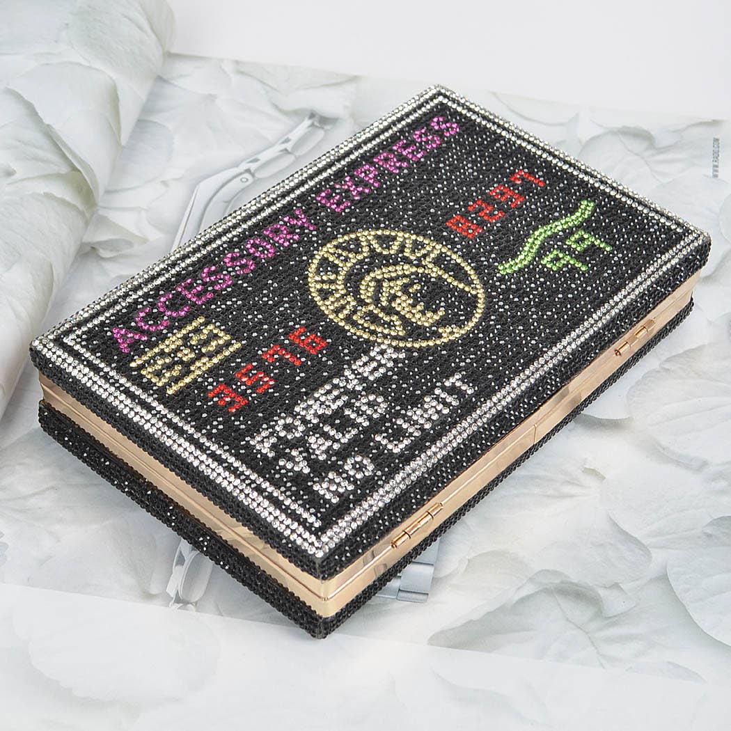 3AM BY H&D ACCESSORIES - Wholesale Clutch Bag - Women's - Rhinestone Fashion Express Clutch6