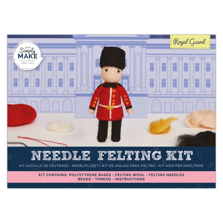 Simply Make Needle Felting Kit - Royal Guard for wholesale by West Design Products