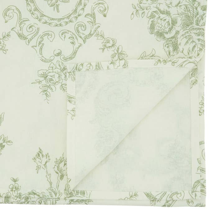 Saro Lifestyle – wholesale Löpare – Toile Floral Runner3