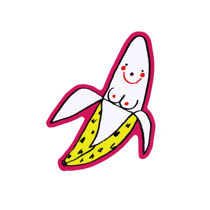 gentle thrills - Wholesale Sticker - banana sticker