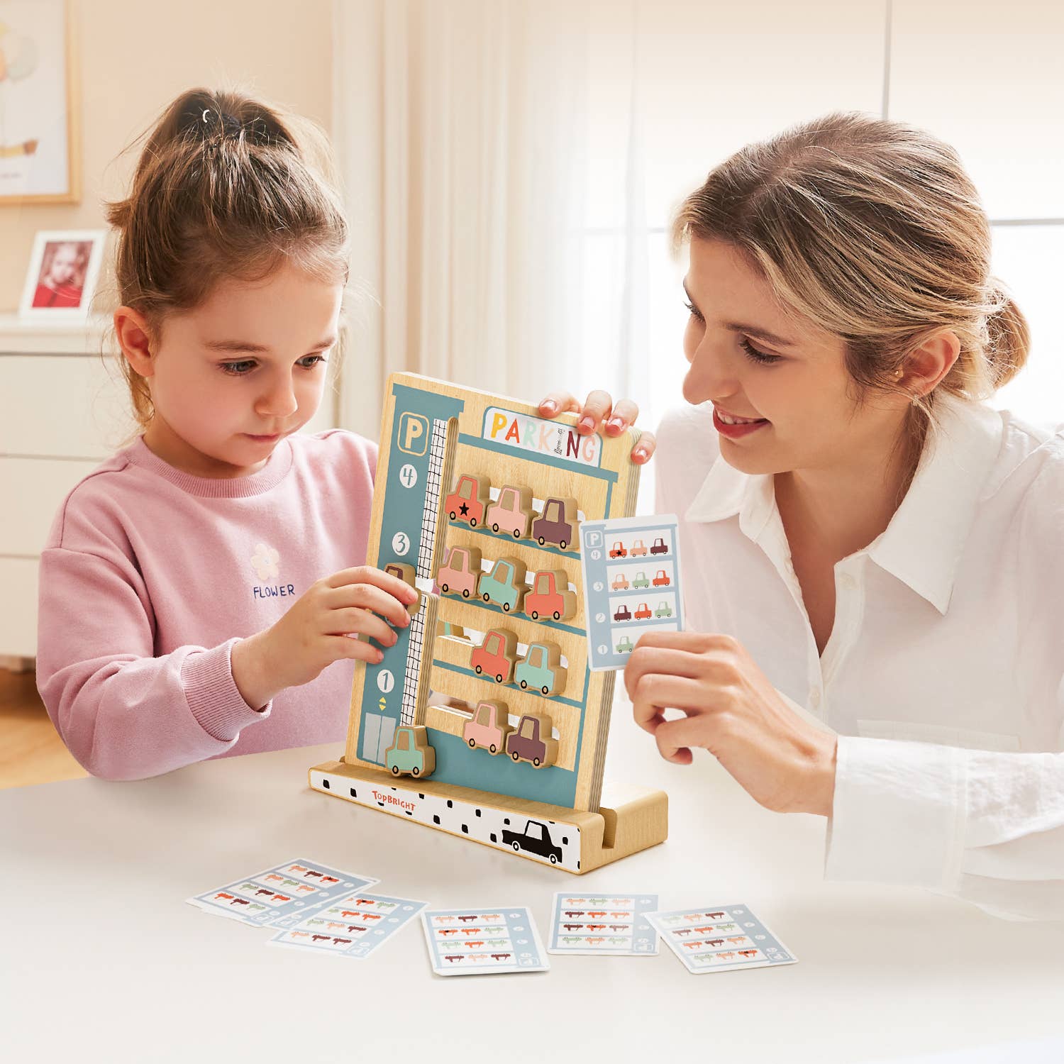 TOPBRIGHT GmbH - Wholesale Toy Set - Kids - Parking Challenge - Montessori5