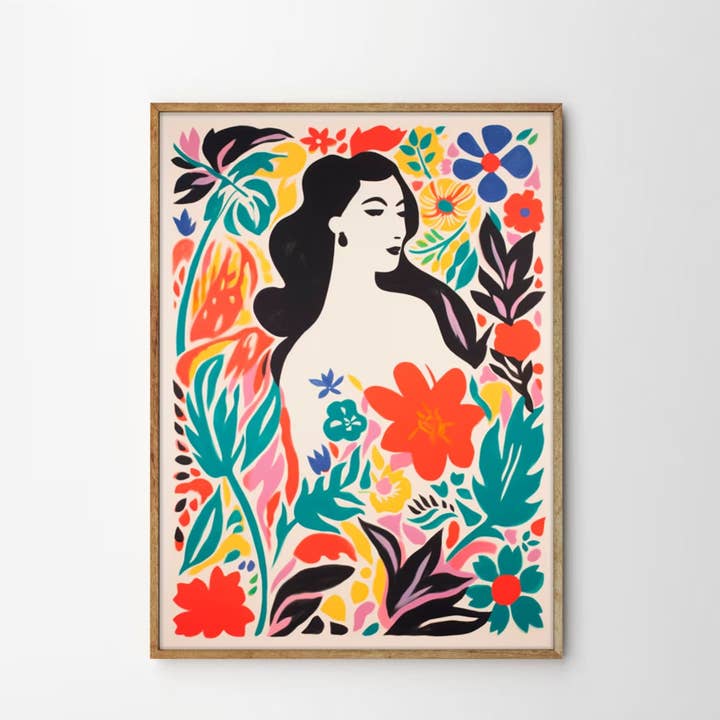 Gustave - Wholesale Art Print - Gustave, Silhouette in Bloom0