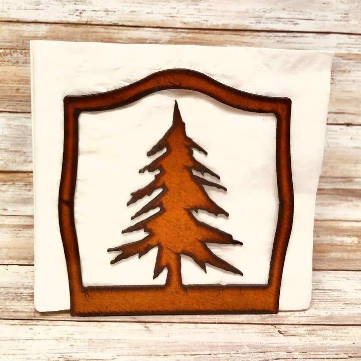 Universal Ironworks USA - Wholesale Napkin Holder - Charlie Brown Tree Lodge Napkin Holder0