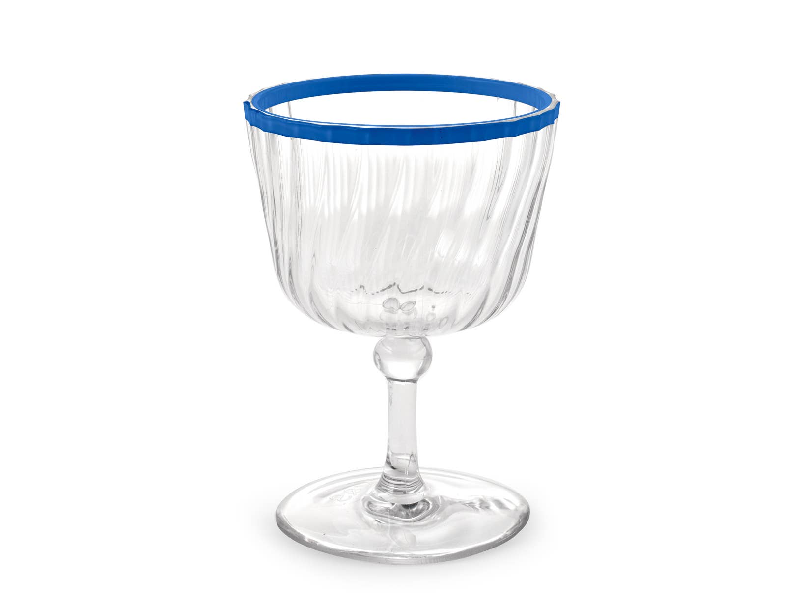 H&H - Wholesale Wine Glass - Set of 12 Transparent Acrylic Glasses 25 cl5