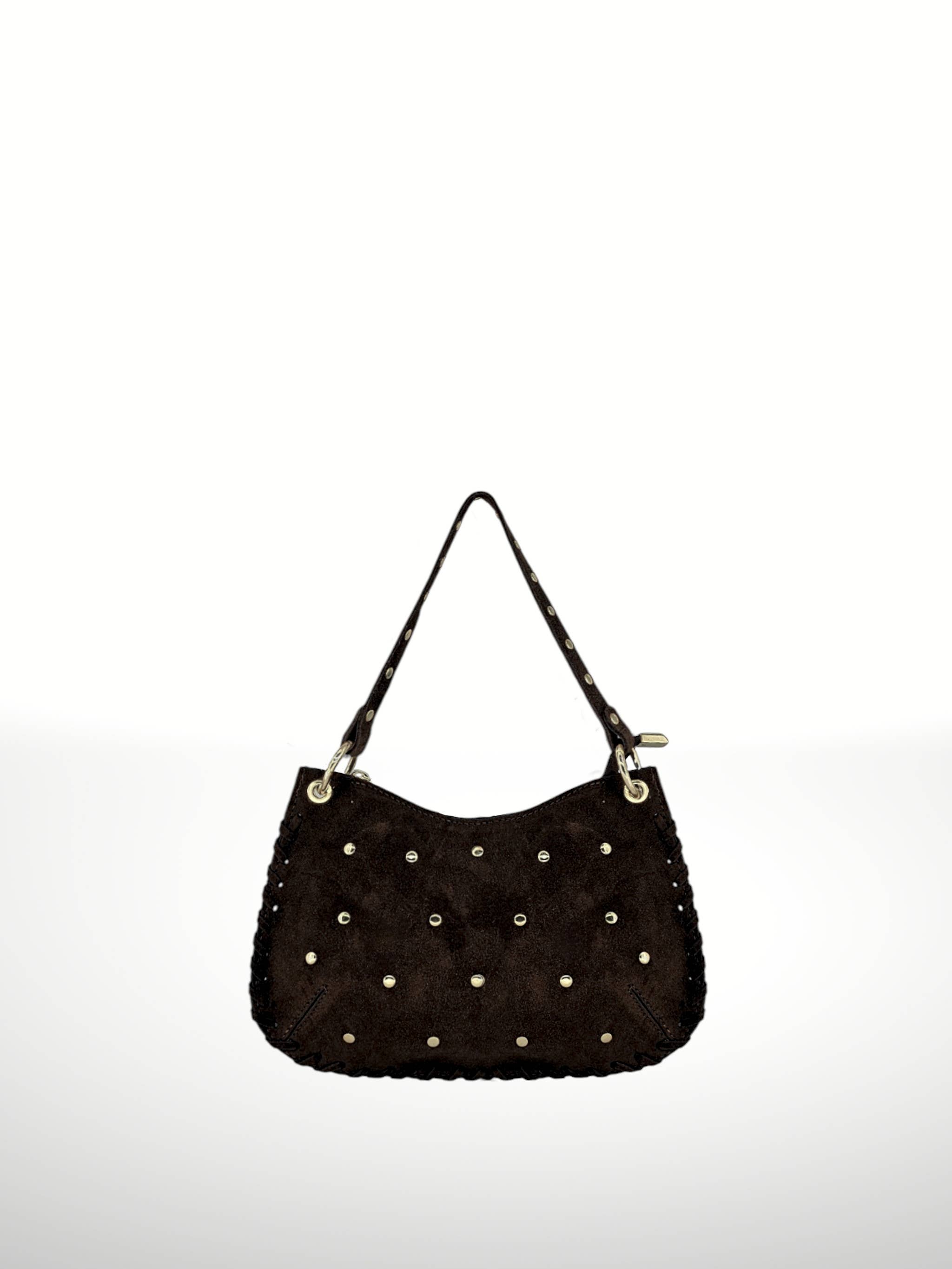 ITALIAN'S LEATHER - Wholesale Shoulder Bag - Women's - Olivia Suede Leather Bag 2510130