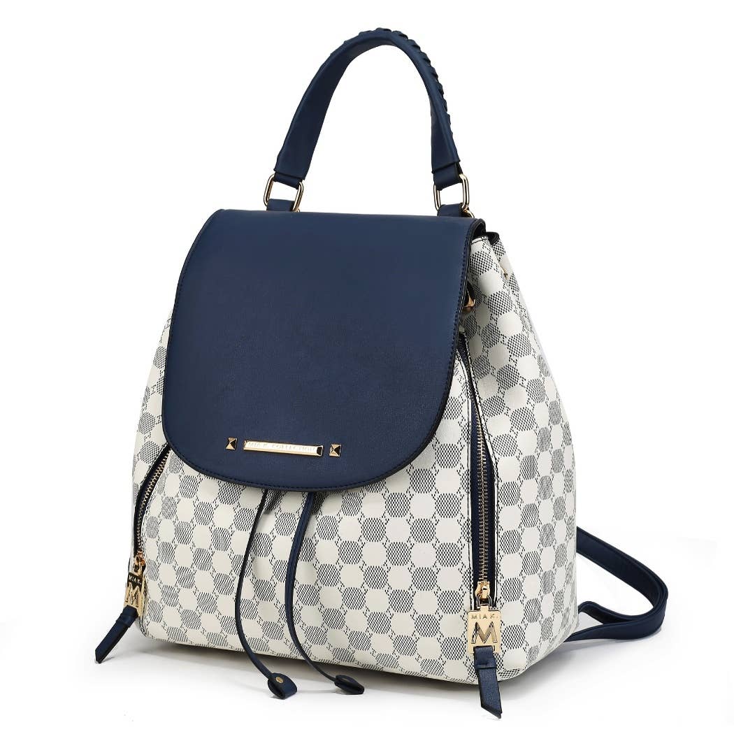 MKF Collection - Vente Sac à dos – femme - Sac à dos imprimé circulaire Kimberly MKF Sac à main de voyage14