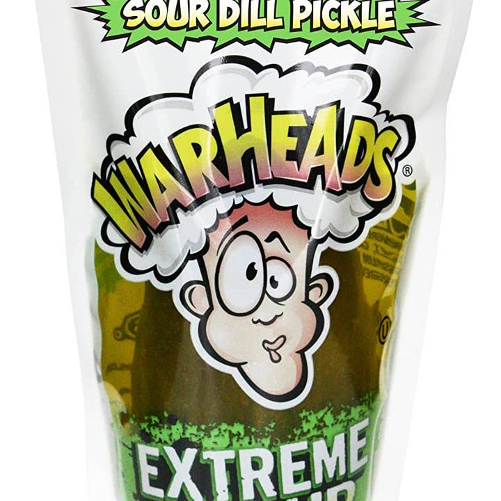 Shop The King - Wholesale Pickled Vegetables - Van Holten's Pickles x WarHeads Jumbo Pickle-In-A-Pouch (Extreme Sour, 12 Pack)