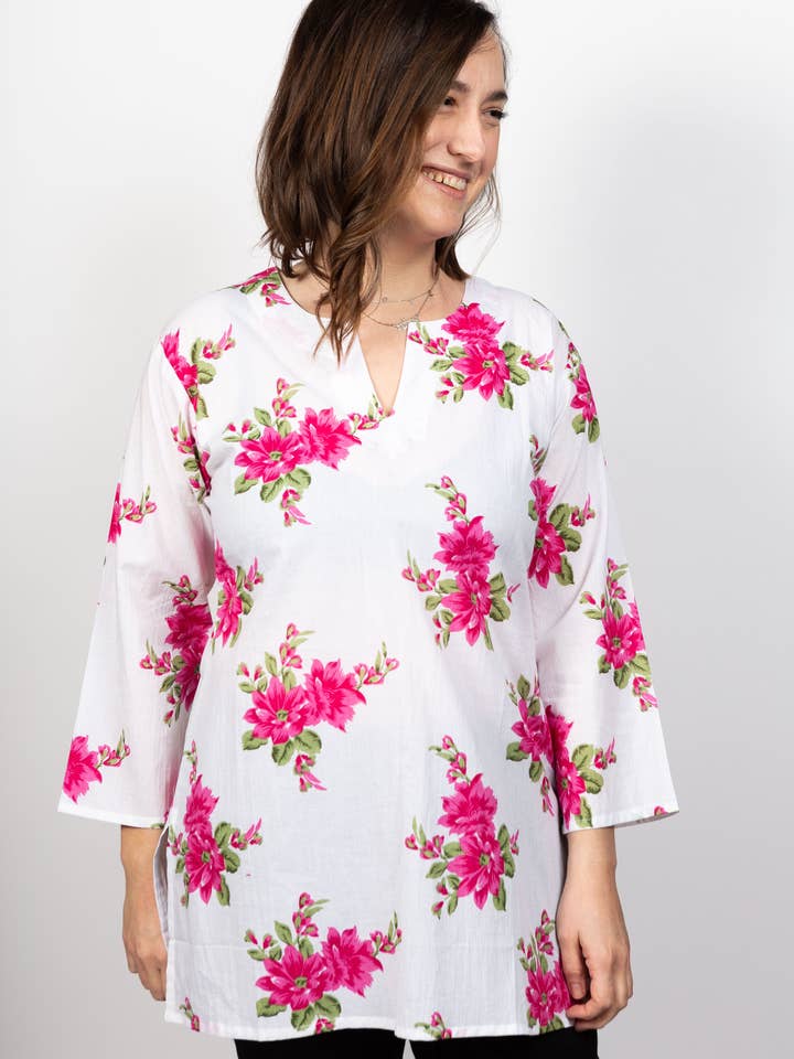 Karisa Cotton Kurta Tunic for wholesale by Dolma