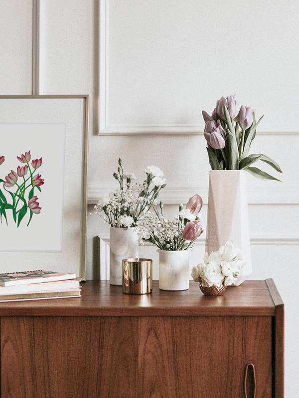 Stampa d'arte Tulips Fantasy per la vendita all'ingrosso da parte di Shaku