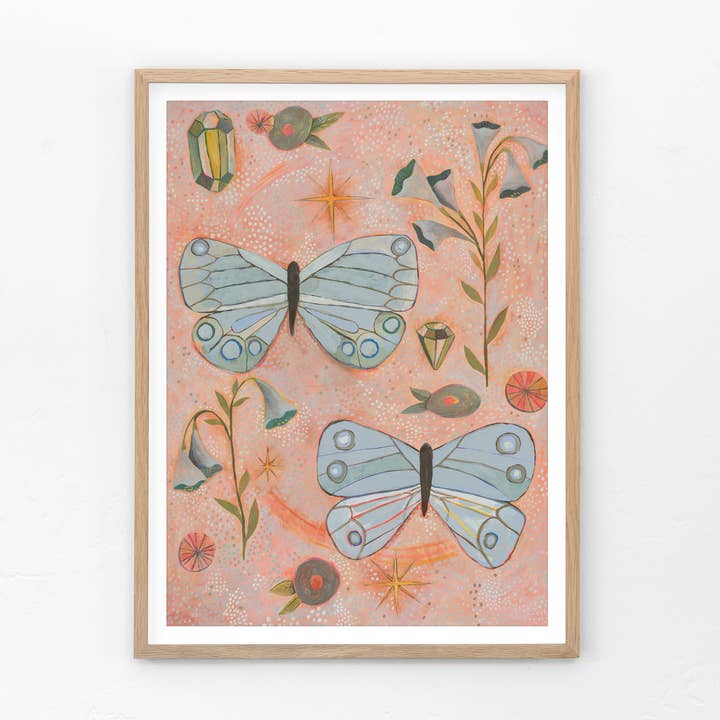 To Love Is To Remember – Butterfly Art Print for wholesale by Matty Miller Studio