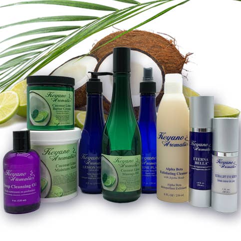 Coconut Lime Facial Intro for wholesale by Keyano Aromatics