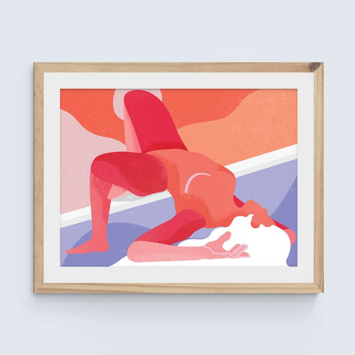 Walk The Plank Art Print for wholesale by Sir Sheep