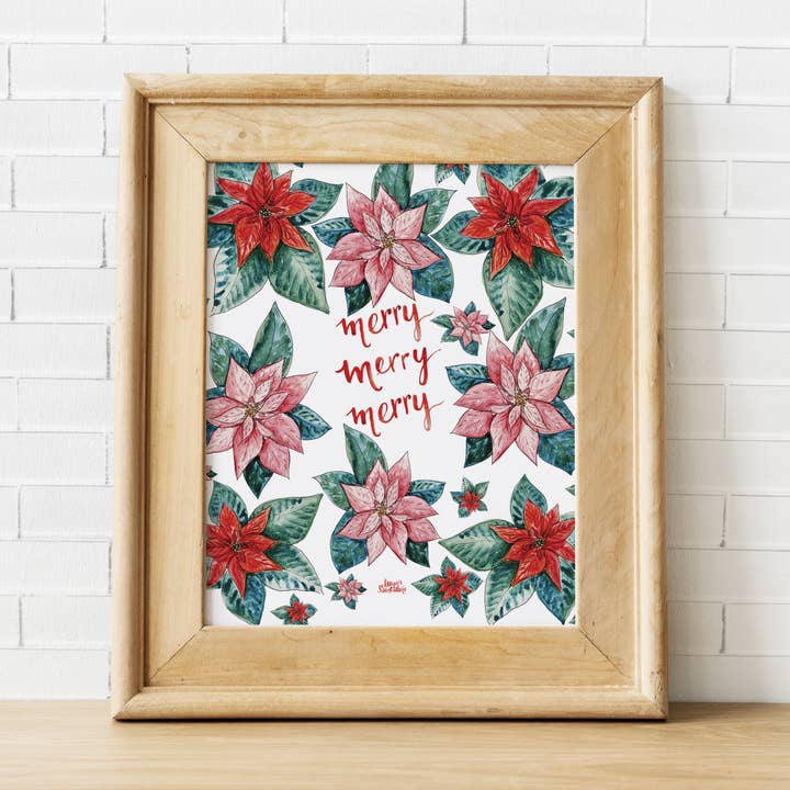 Merry Merry Frohe Kunstdruck für den Großhandel von Allison’s Illustrations