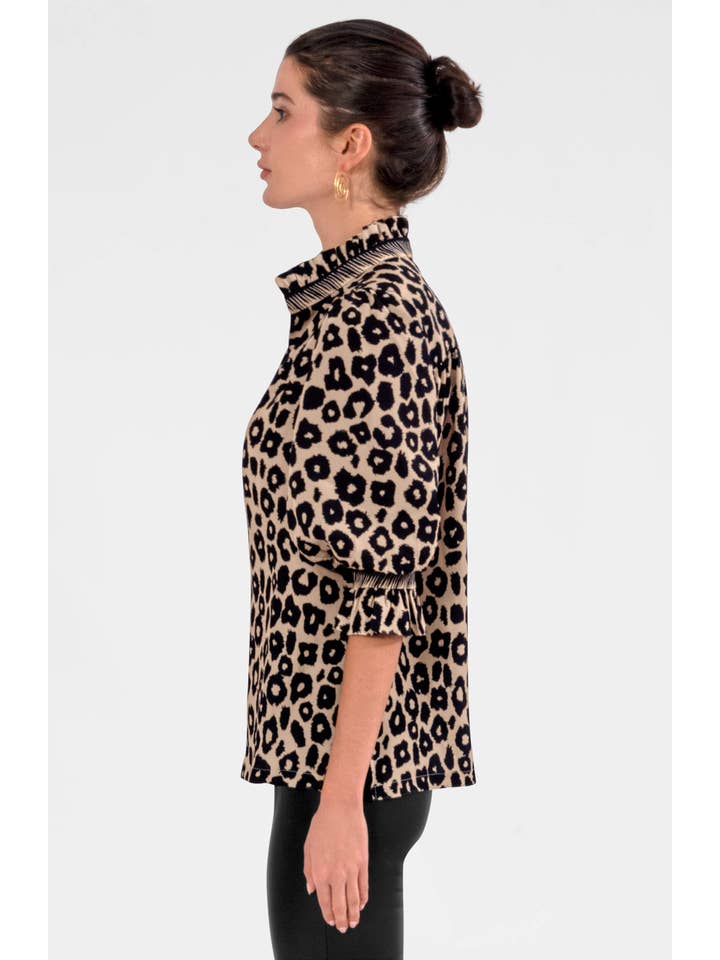 Gretchen Scott LLC - Vente Tunique – femme - Tunique Ruffleneck - Me Jane8