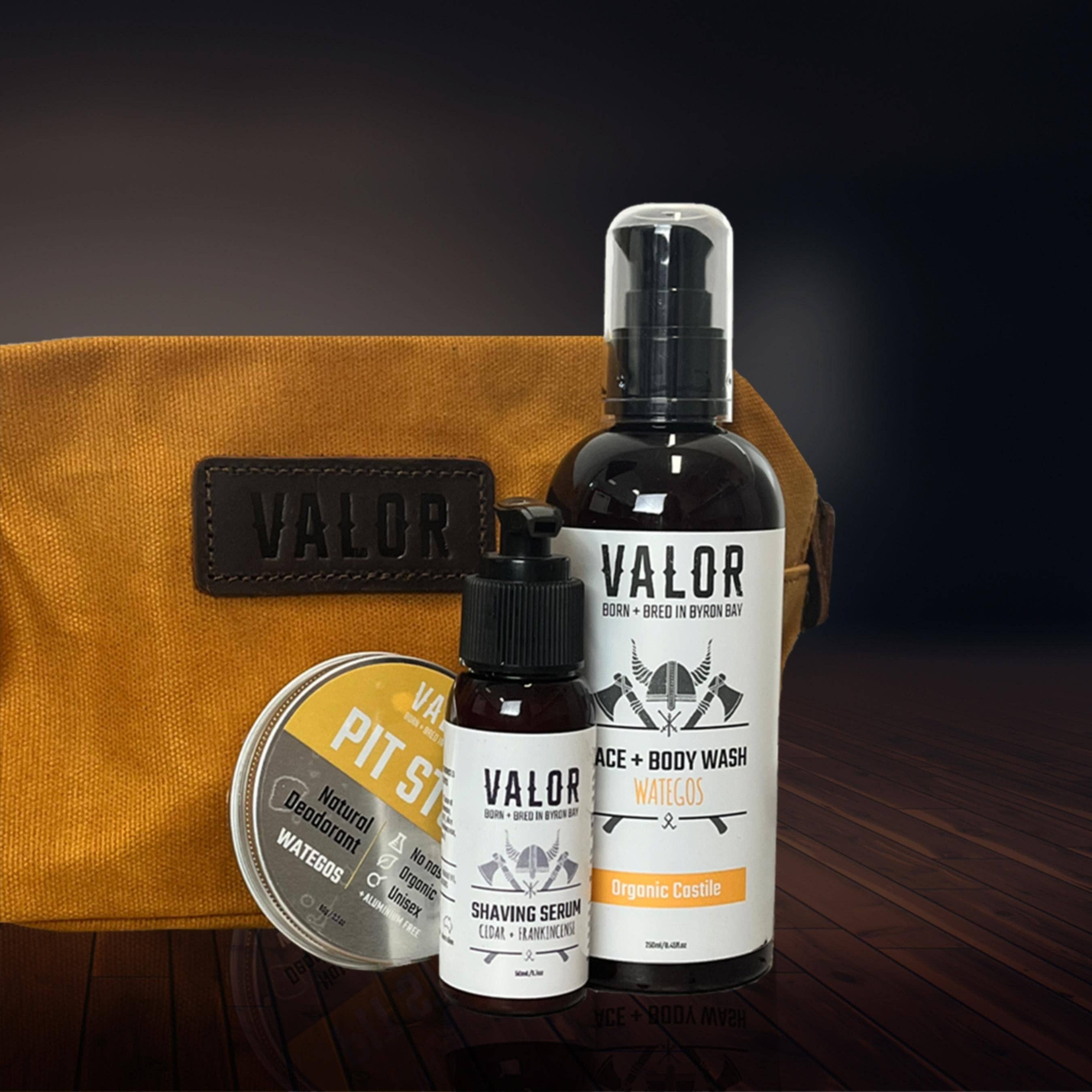 Valor Organics - Wholesale Bath & Body Set - Men's - Fresh Man Gift Set1