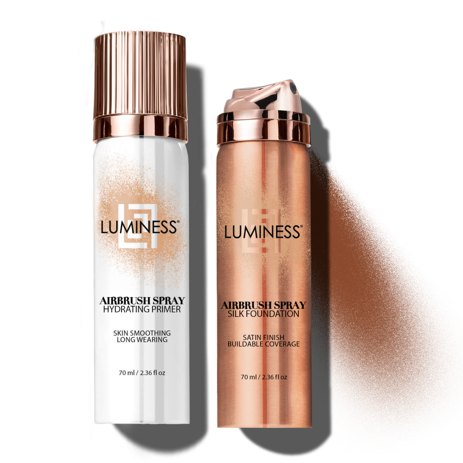 LUMINESS - Wholesale Face Makeup Primer - Airbrush Spray Silk Foundation & Hydrating Primer Kit44