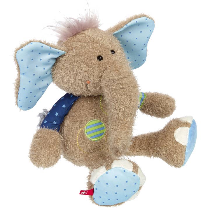 Peluche éléphant Patchwork pour la vente par sigikid