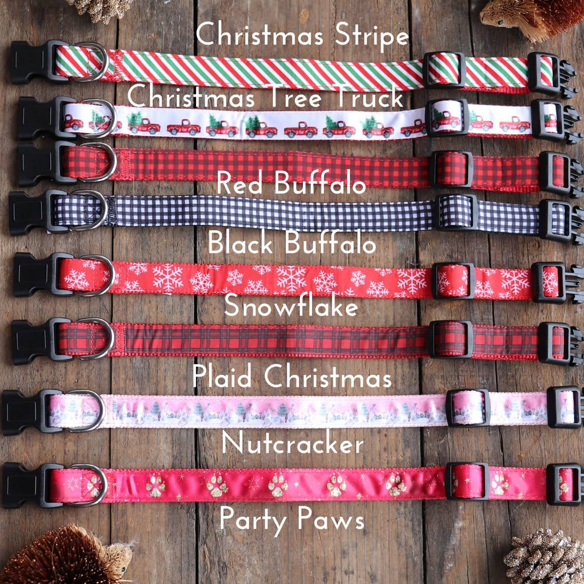 Pet Parade Boutique - Vente Collier – chat et chien - Colliers de Noël pour chiens, colliers pour chats2