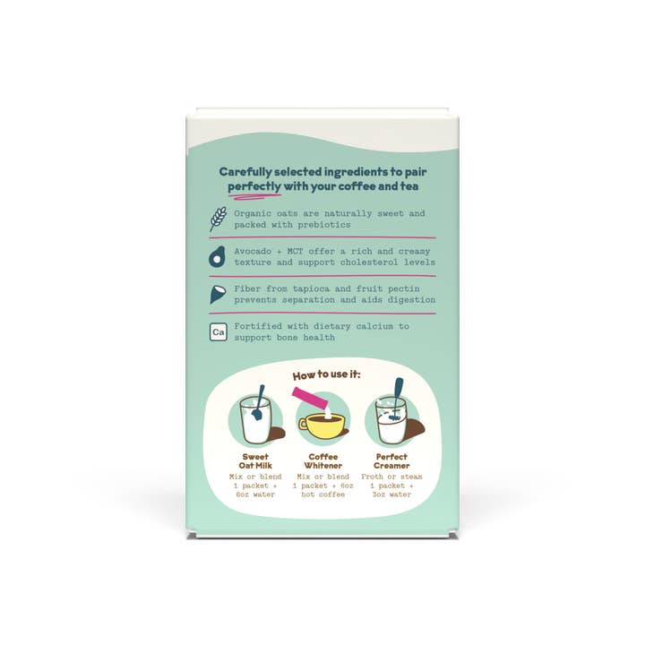 JOI - Wholesale Creamer - Oat Milk Creamer, Original - Stick Pack 8 ct - Singles2