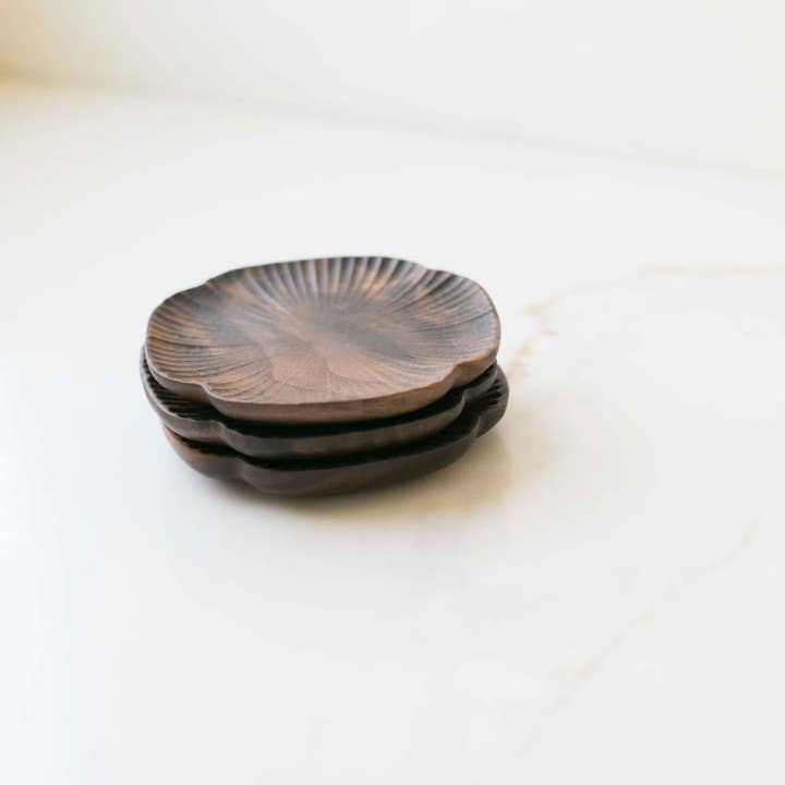 Fodory - Wholesale Coasters - Black Walnut Flower Coaster