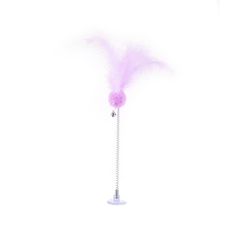 PAWPAWwholesale - Wholesale Pet Toy - Cat - Cat Teaser Wand, Suction Base,Pet Toy_CWMM520910