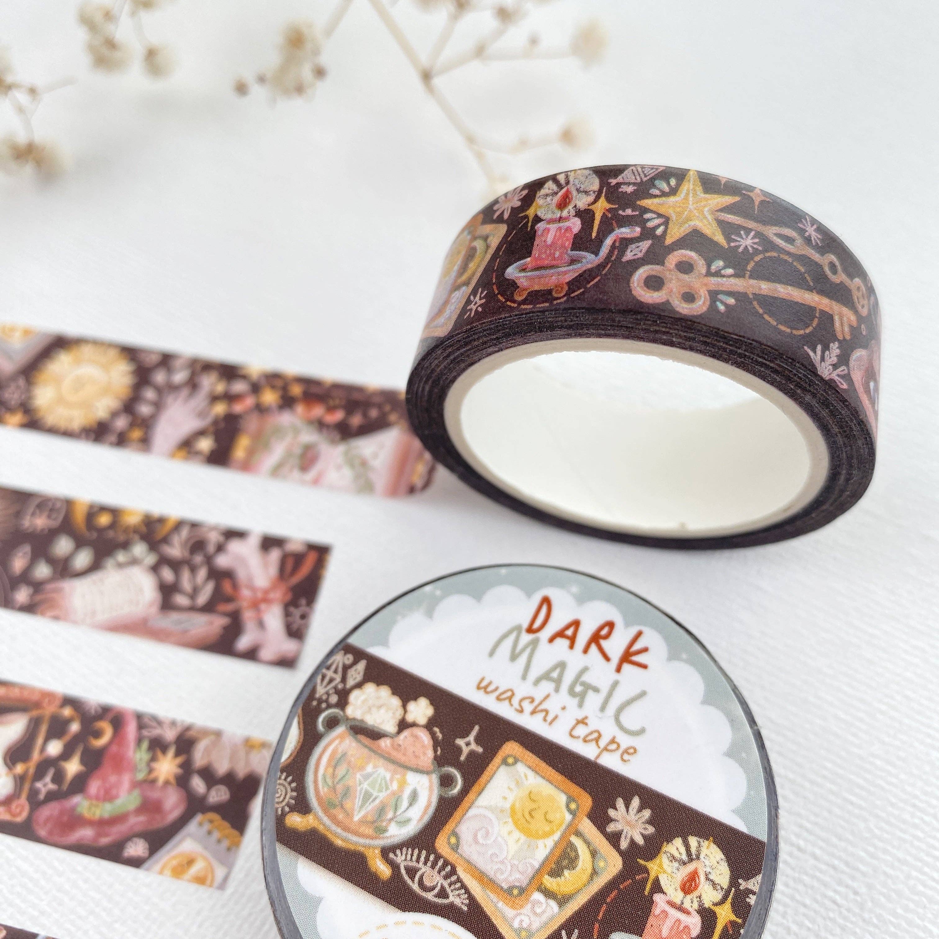 Lettoon – Großhandel Washi-Tape – Washi Tape „Dark Magic“ mit magischem und mysteriösem Design4