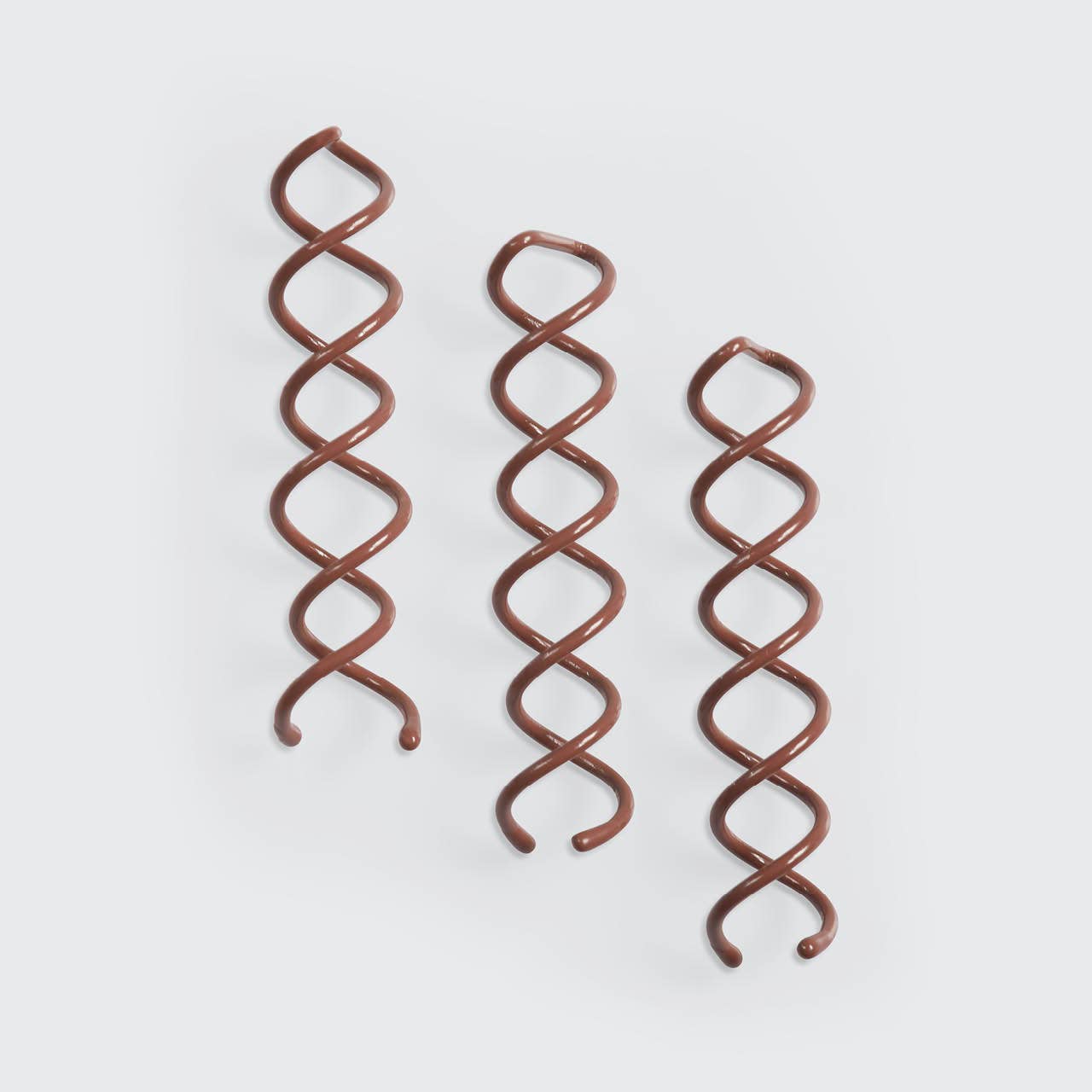 KITSCH – wholesale Hair clip – Women’s – Bun Twist 3pc - Brown1