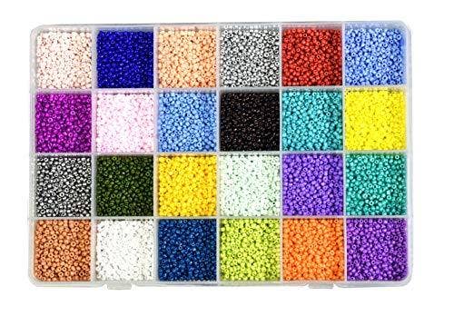 Mandala Crafts - Wholesale Beads - Glass Seed Beads Variety Pack for Jewelry Making3