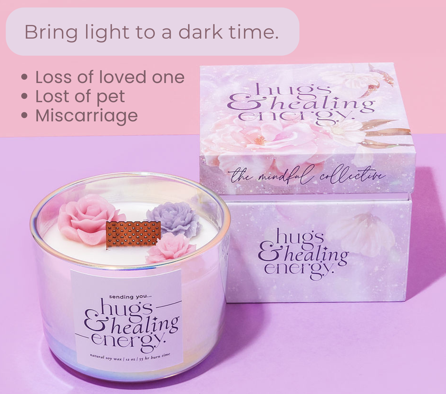 THE MINDFUL COLLECTIVE - Wholesale Jar/Filled Candle - Sympathy Candle – A Light That Speaks from the Heart7