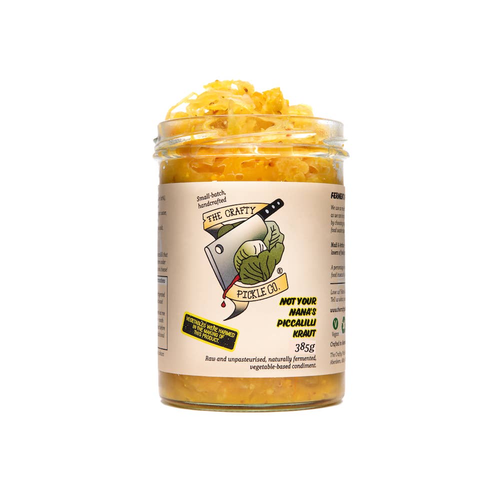 The Crafty Pickle Co. – wholesale Pickled vegetables – Piccalilli Kraut