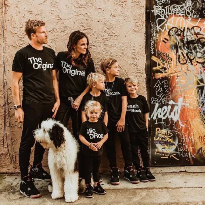 KaAn's Designs - Wholesale Screen Printed T-Shirt - Unisex - The Original The Remix The Encore® Family Matching Shirts - Black