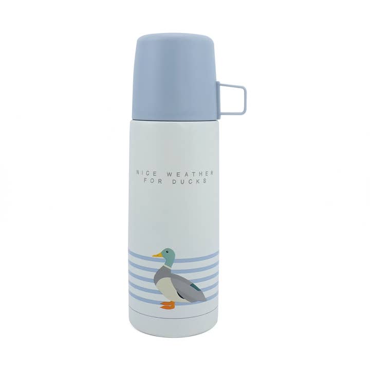 Thermal Flask Mallard Bird for wholesale by Half Moon Bay By Design