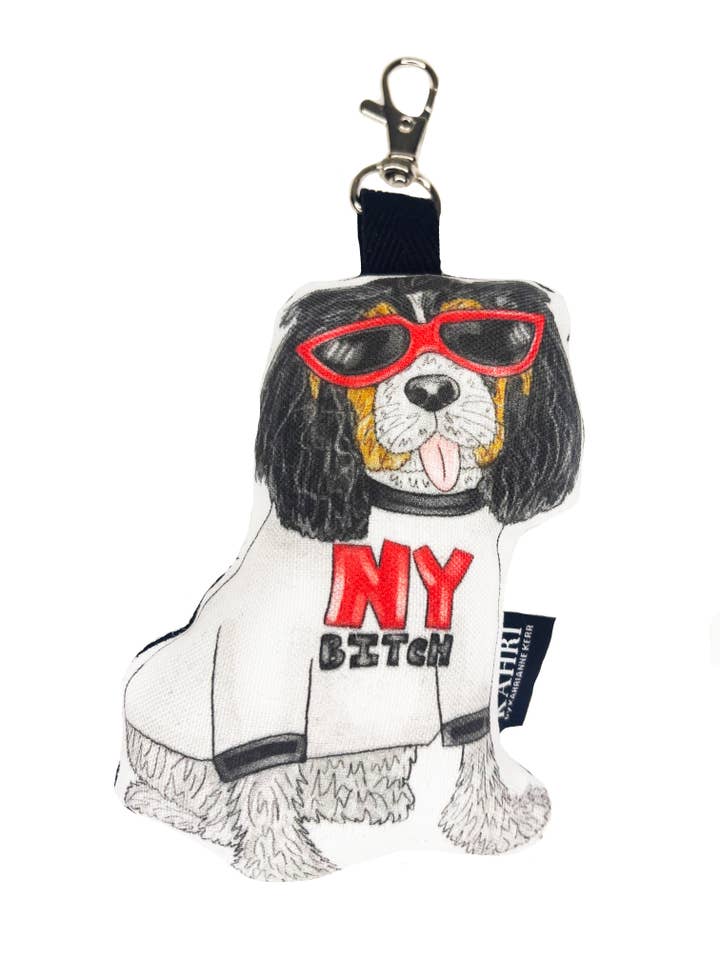 Mini NY Bitch Bag Charm for wholesale by KAHRI