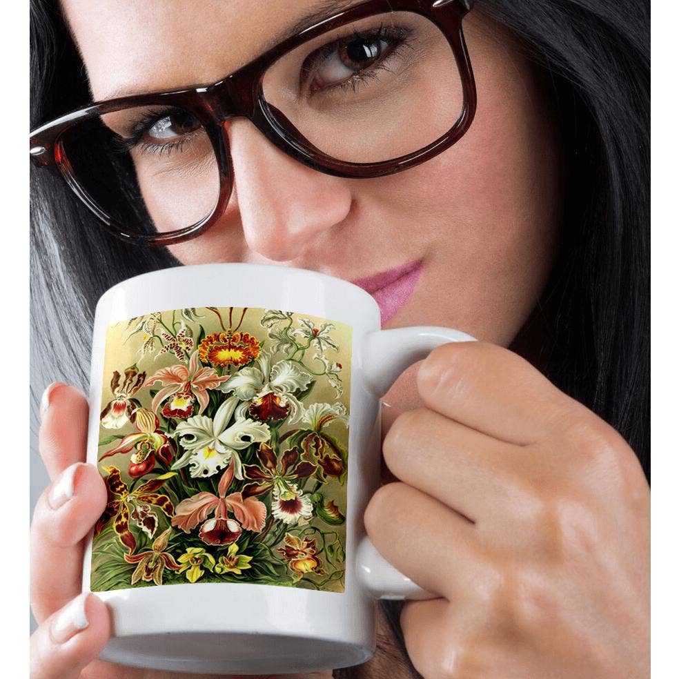 3dRose - Wholesale Coffee Mug - 3dRose, German Biologist Early Painting Of Orchids, Mug9
