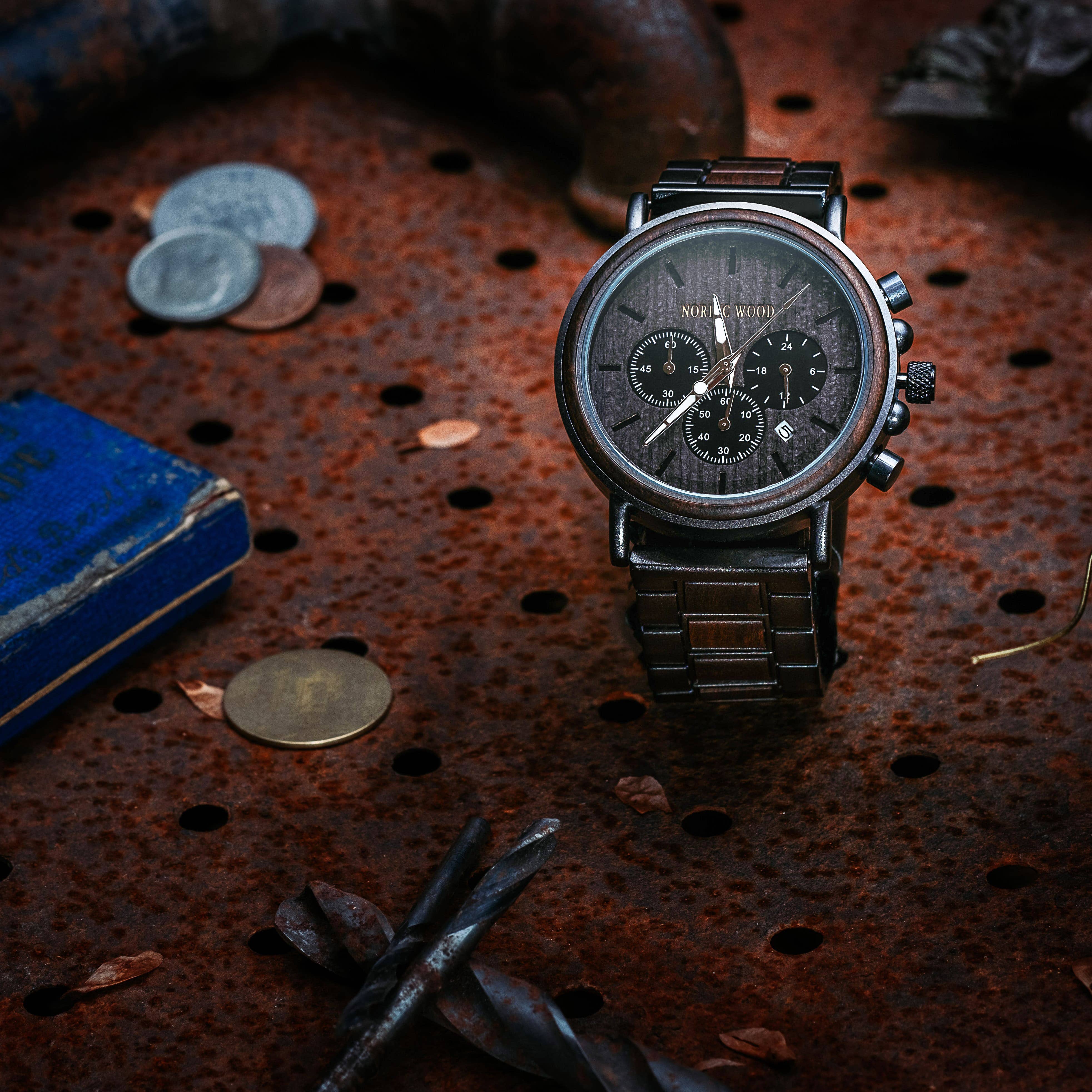 Nordic Wood - Wholesale Wrist Watch - Men's - Tangra3