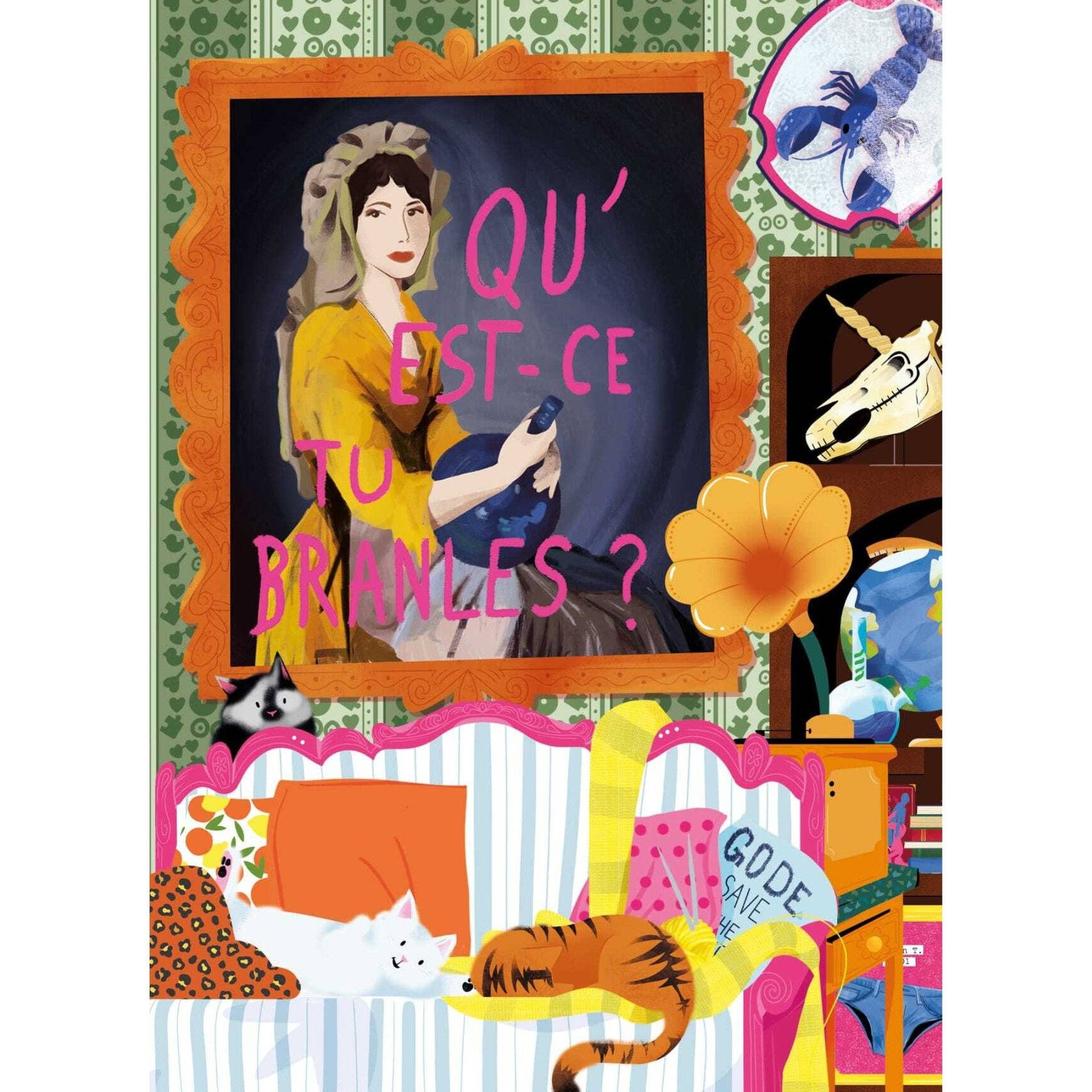 LA PUZZLERIE - Wholesale Puzzle - Adult - Mini puzzle 100 pieces - Dame Jeanne1