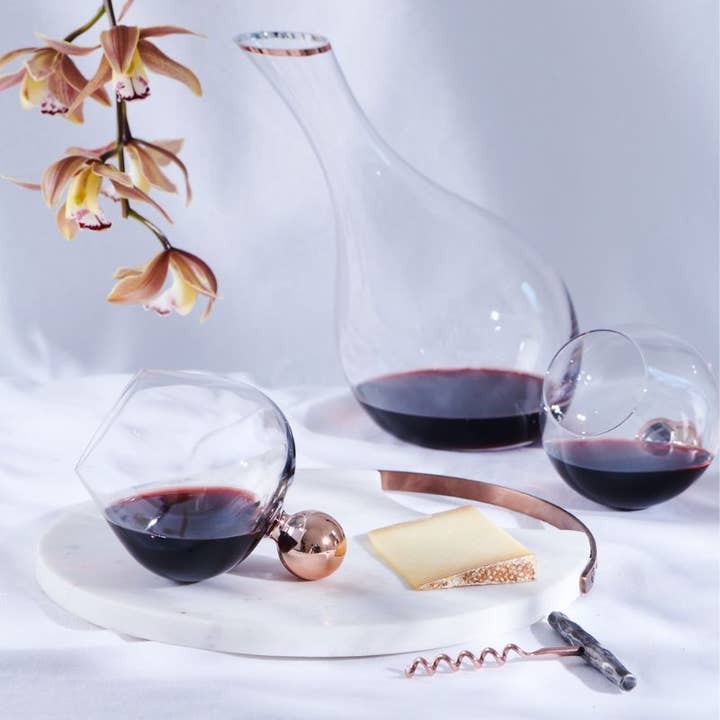 CLINQ - Wholesale Wine glass - Aerating Wine Glasses (Set of 2)