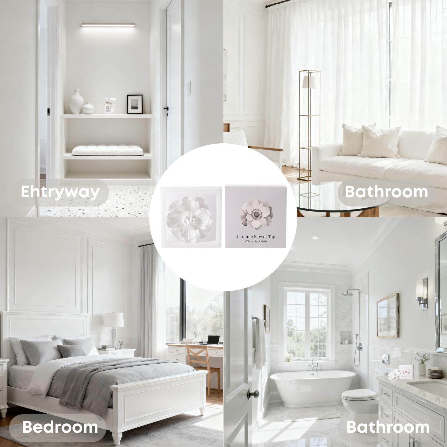 Pretty Valley Home - Wholesale Reed Diffuser - Marigold Ceramic Color Flower Applicable to Diffuser (2025)6