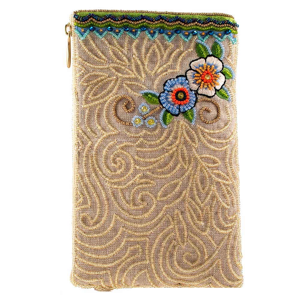 Mary Frances Accessories - Wholesale Crossbody Bag - Women's - Soaring Spirit Beaded Dragonfly and Floral Crossbody Bag1