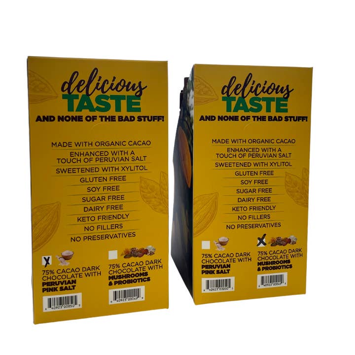 Eidon Ionic Minerals - Wholesale Chocolate Bar - SuperBiome Dark Chocolate Bar3